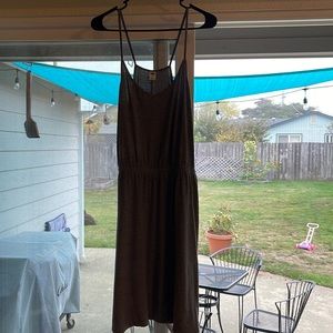 Heather grey tank dress